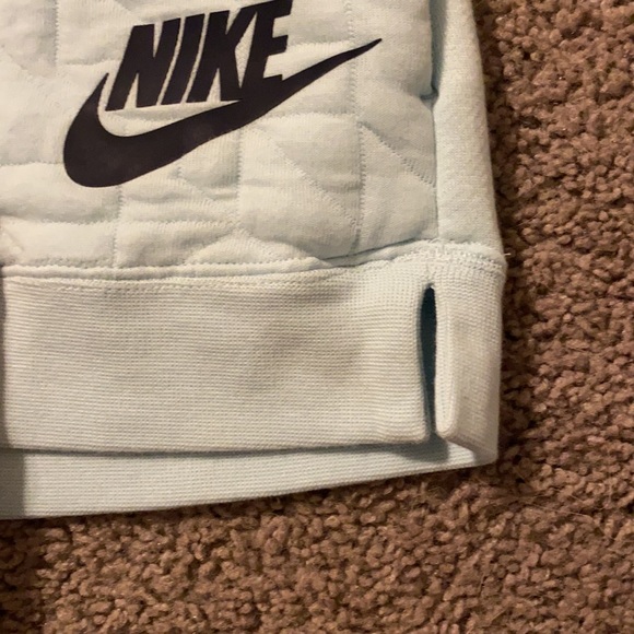 Girls Large Baby Blue Nike Crewneck Sweatshirt - Picture 8 of 8